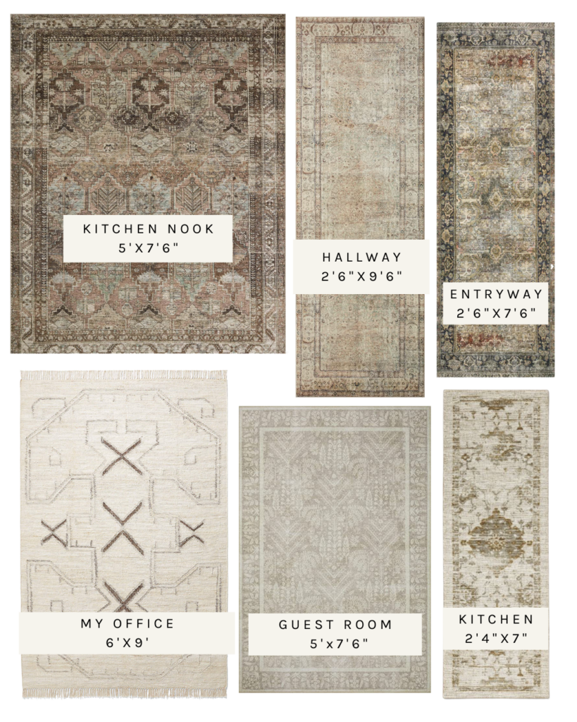 All the Rugs in Our Home - kaitlynhparker.com
